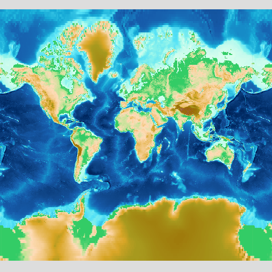 World Elevation Map - 2022 | Soar