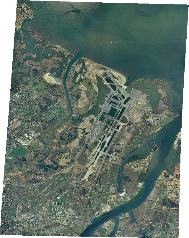 Brisbane Airport 1983 Aerial Imagery Soar