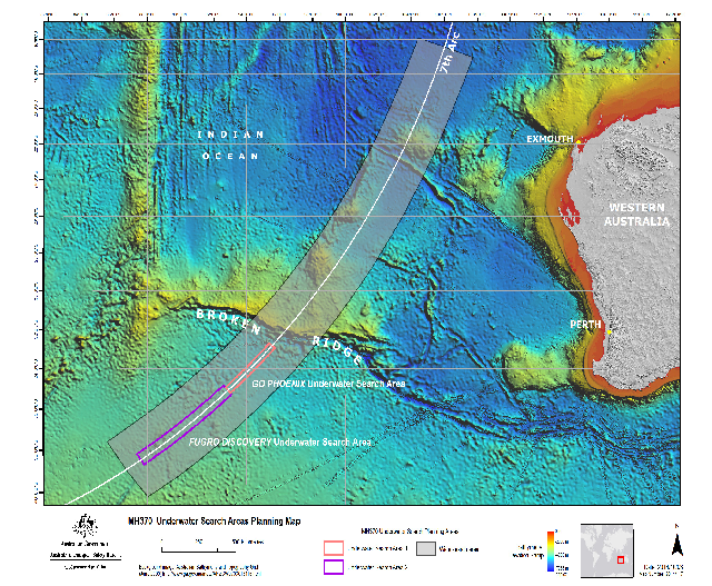 MH370-3: Underwater Search Areas | Soar