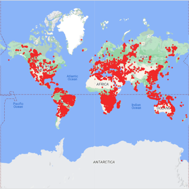 World Fire Map, Last 24 hrs (2) Soar