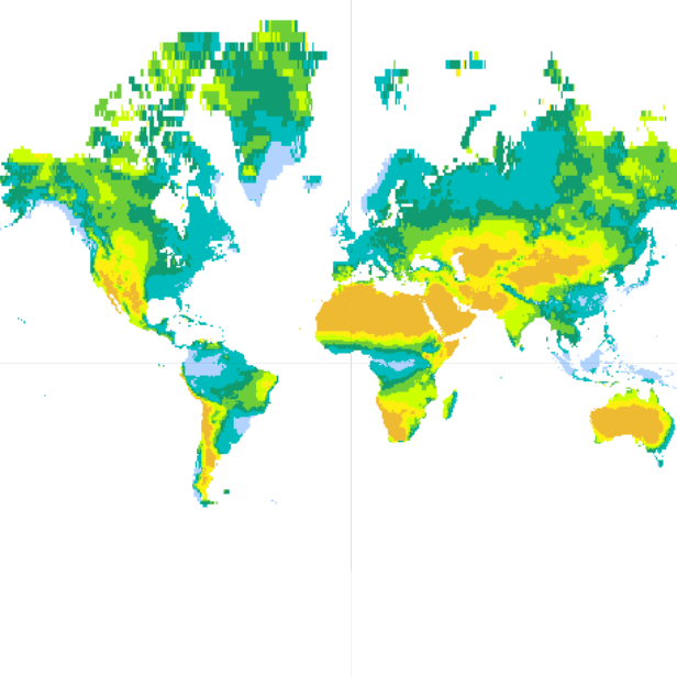 World Soil Moisture Classification Map | Soar