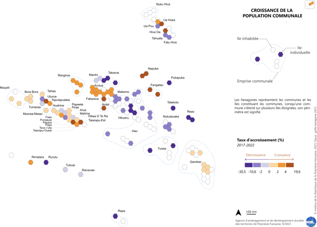 Data statistics in French Polynesia Soar