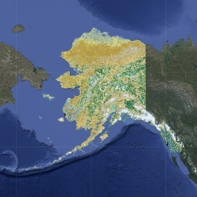 Alaska Land Cover Map - 2016 | Soar