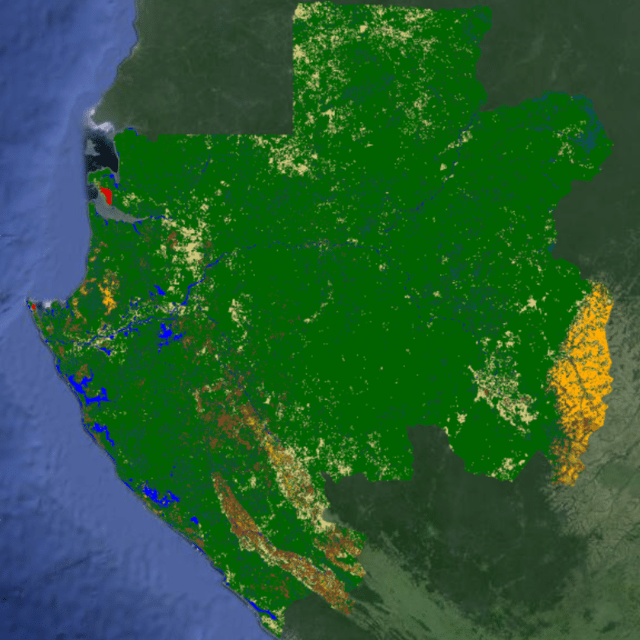 Land Cover Map of Gabon | Soar