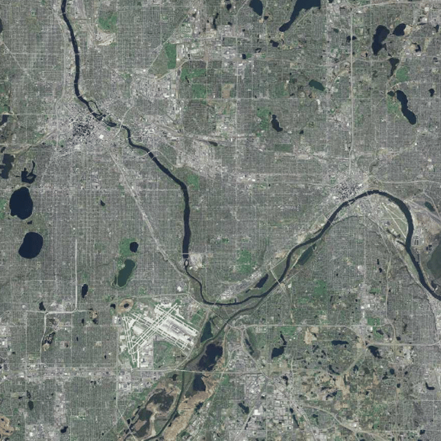 Aerial Imagery of the Minneapolis, Minnesota - 2012 | Soar