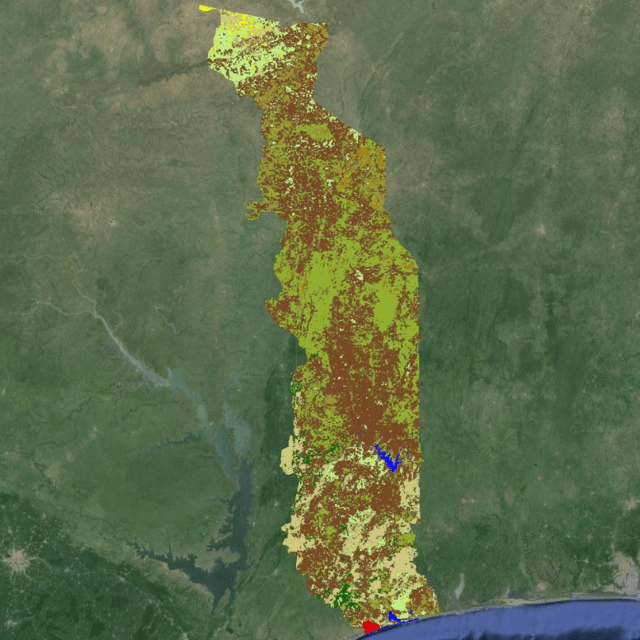 Land Cover Map of Togo | Soar