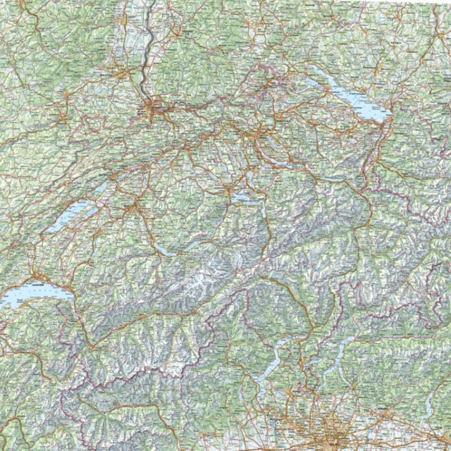 Swiss National Map 1:500,000 | Soar